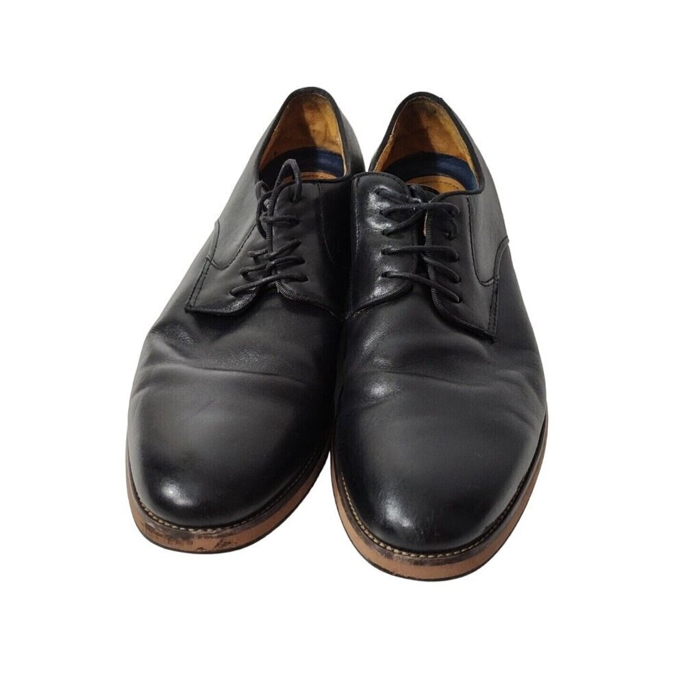 Florsheim Black Oxford Dress Shoes Lace Up Men Size 10.5D Leather Work Business